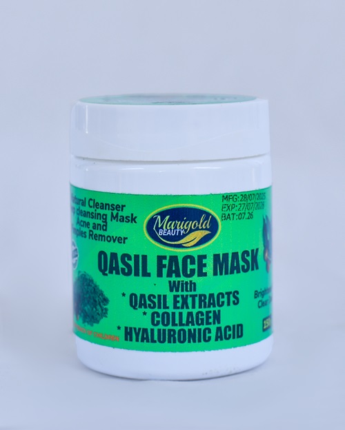 Marigold Qasil Face Mask